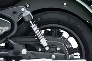 Rear Suspension of Super Meteor 650