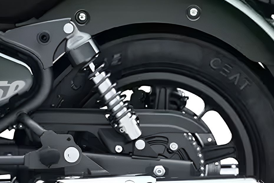 Rear Suspension of Super Meteor 650