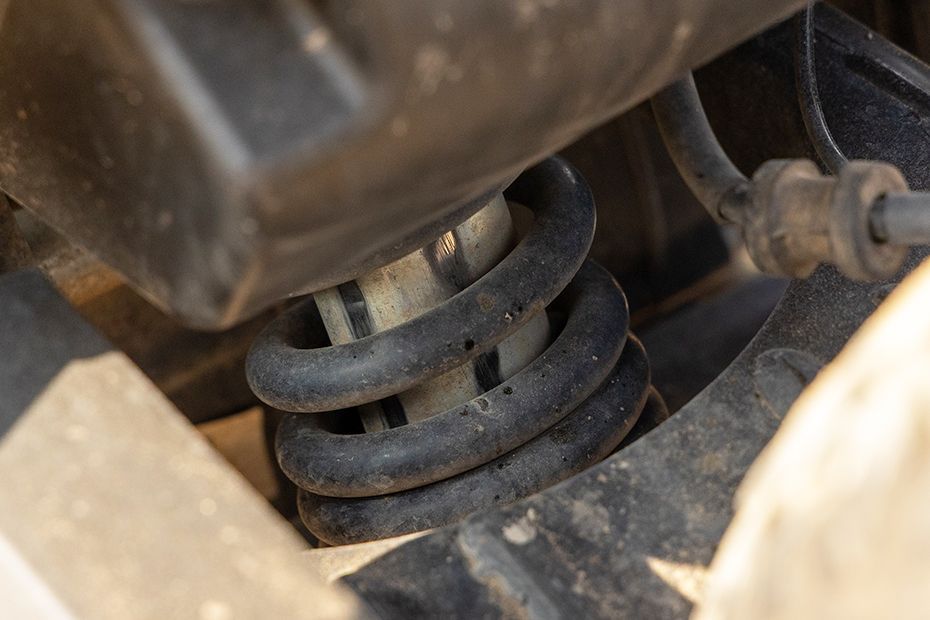 Rear Suspension of Scram 440