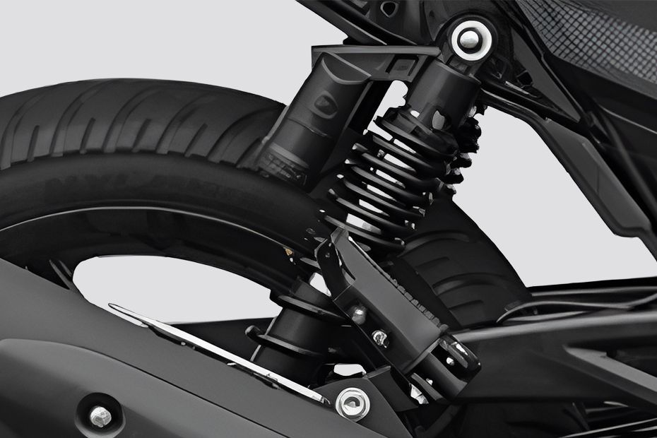 Rear Suspension of Pulsar 180