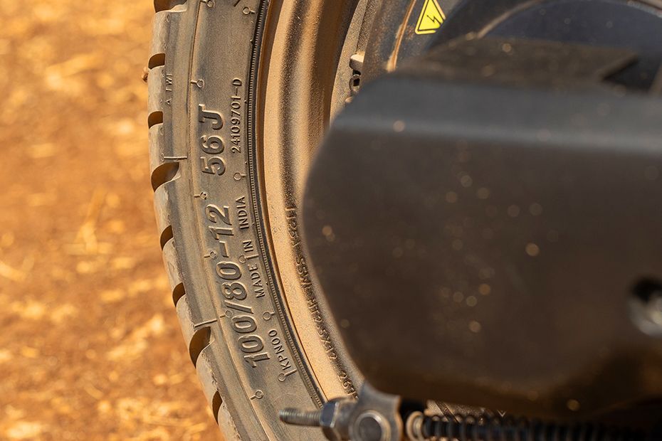 Rear Tyre of DX EV