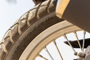 Rear Tyre of Versys X 300