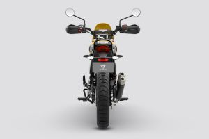 Rear View of Scrambler 400 XC