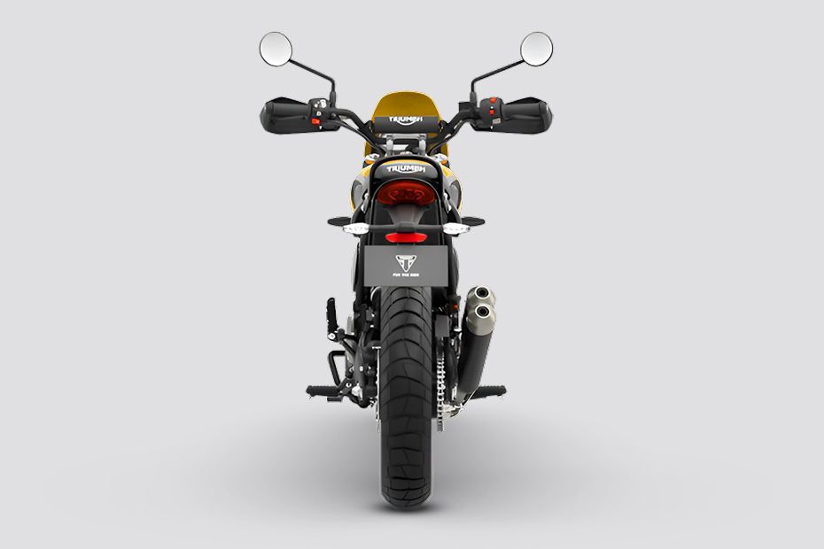 Rear View of Scrambler 400 XC