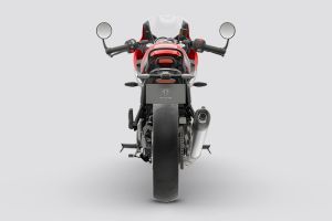 Rear View of Thruxton 400