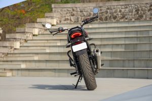 Rear View of Speed 400