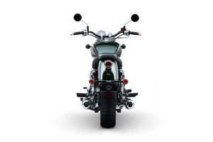 Rear View of Super Meteor 650