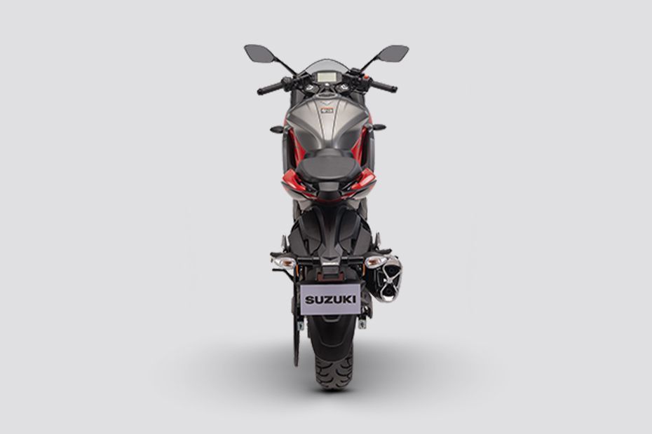 Rear View of Gixxer SF