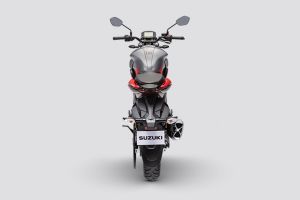 Rear View of Gixxer