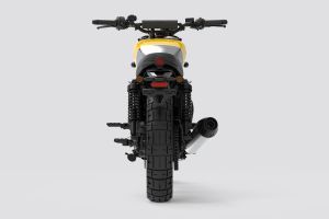Rear View of Scrambler 650
