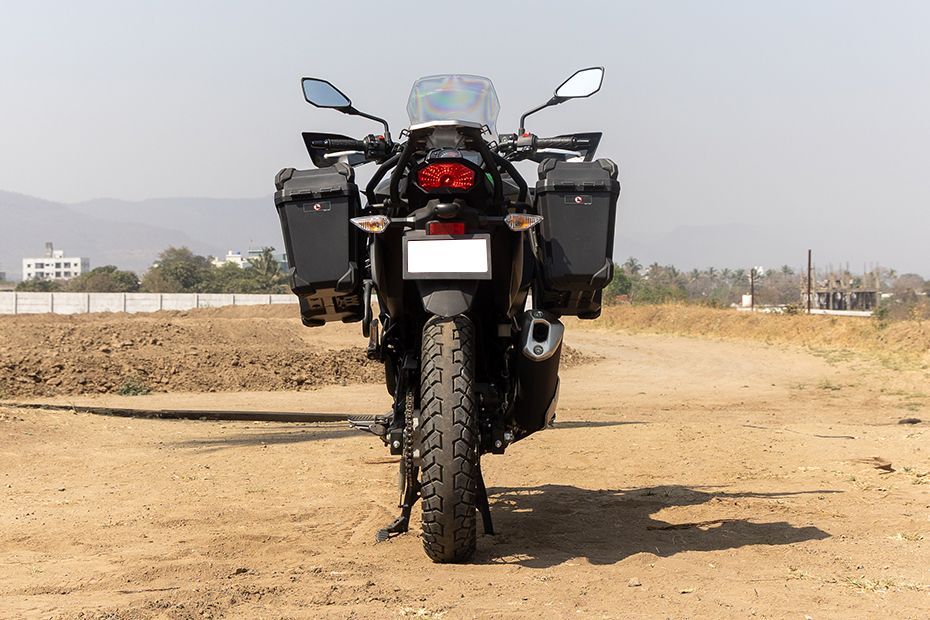 Rear View of Versys X 300