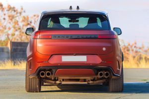 Rear View Image of Range Rover Sport
