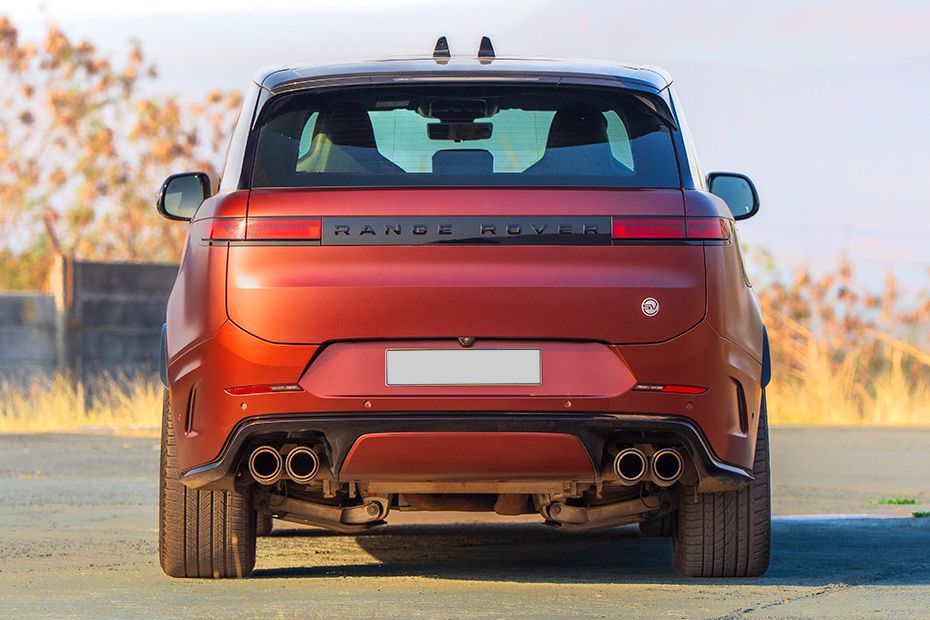 Rear View Image of Range Rover Sport