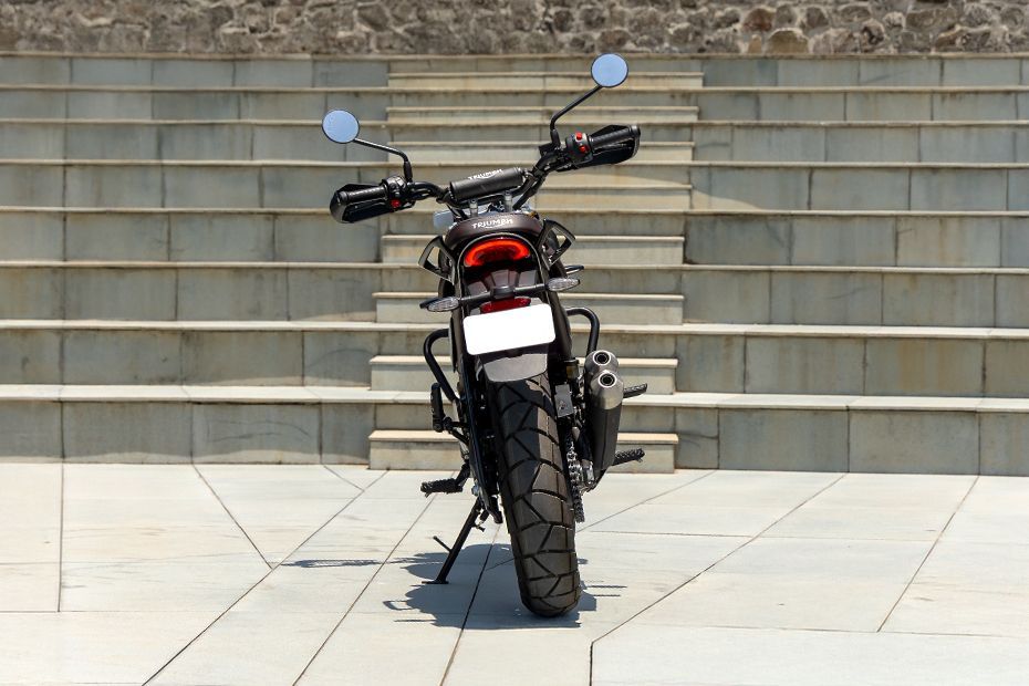 Rear View of Scrambler 400 X