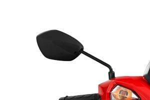 Rear View Mirror(Front View) of Model_