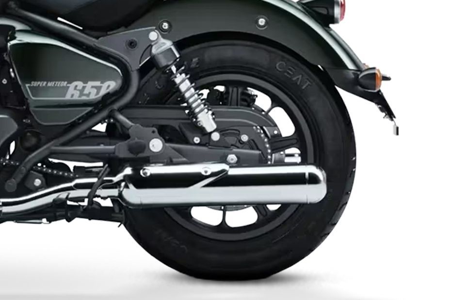 Rear Wheel of Super Meteor 650