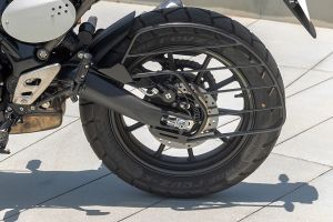 Rear Wheel of Scrambler 400 X