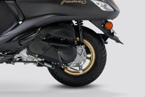 Rear Wheel of Fascino 125 Fi Hybrid