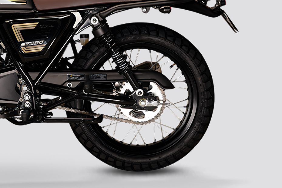 Rear Wheel of SR 250