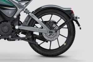 Rear Wheel of Flying Flea C6