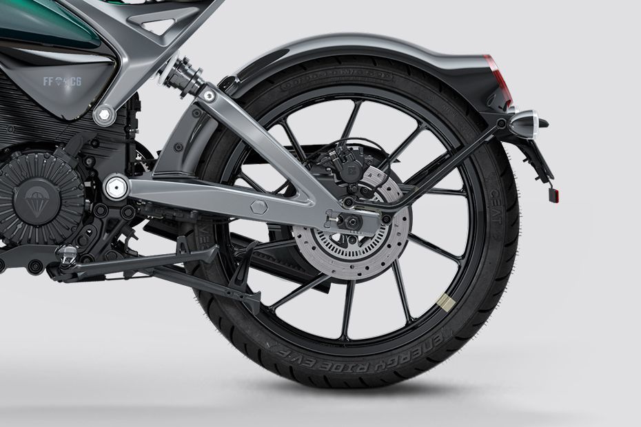 Rear Wheel of Flying Flea C6