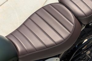 Rider Seat of Scrambler 400 X