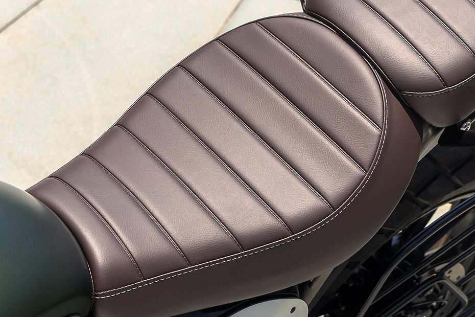 Rider Seat of Scrambler 400 X