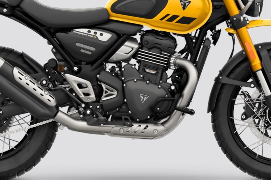 Engine (Right) of Scrambler 400 XC