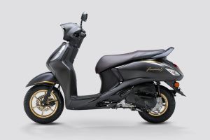 Side Profile View (Left) of Fascino 125 Fi Hybrid