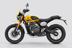 Side Profile View (Left) of Scrambler 400 XC