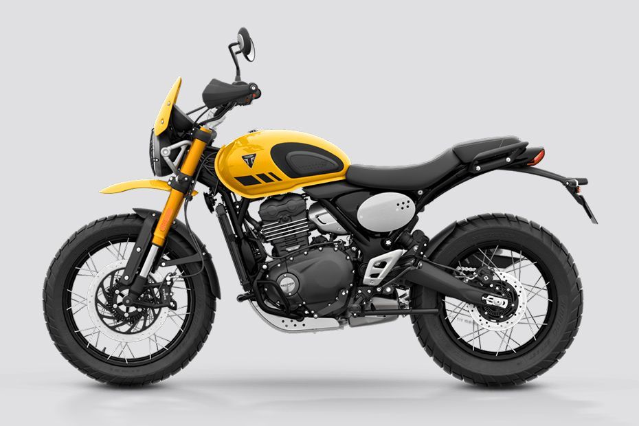 Side Profile View (Left) of Scrambler 400 XC