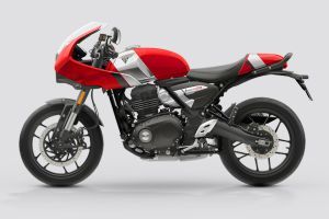 Side Profile View (Left) of Thruxton 400