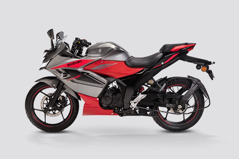 Side Profile View (Left) of Gixxer SF
