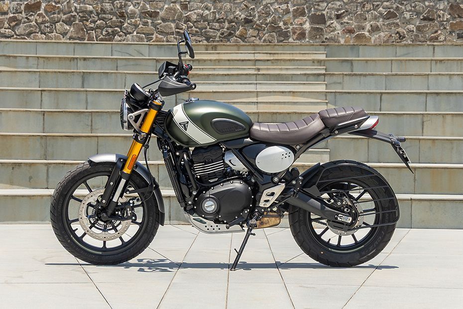 Side Profile View (Left) of Scrambler 400 X