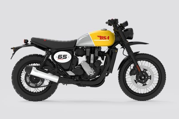 Side Profile View (Right) of Scrambler 650