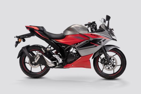 Side Profile View (Right) of Gixxer SF