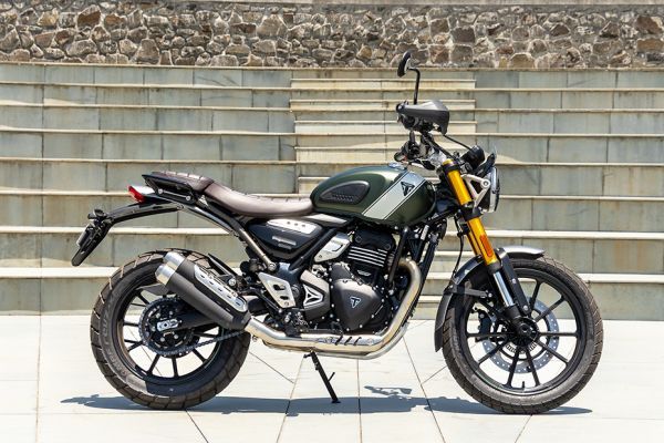 Side Profile View (Right) of Scrambler 400 X