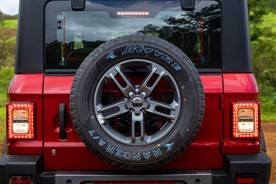 Spare Tyre Image of Thar