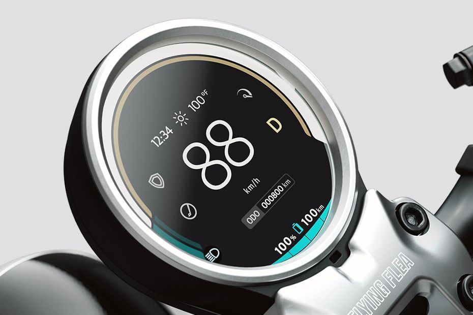 Speedometer of Flying Flea C6
