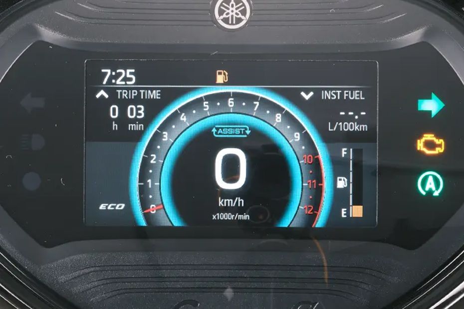 Tachometer of Fascino 125 Fi Hybrid