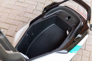 Under seat storage of EC-06