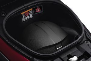 Under seat storage of e Access