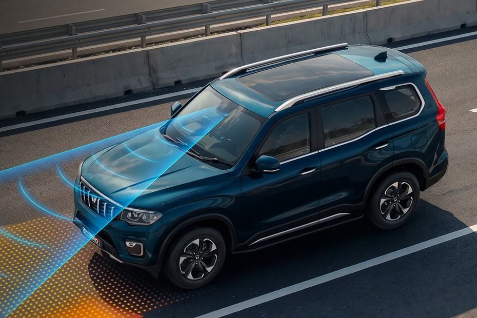 ADAS: Front Camera Image of Scorpio N