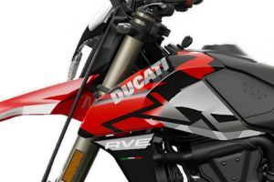 Brand Badge of Hypermotard 698 Mono