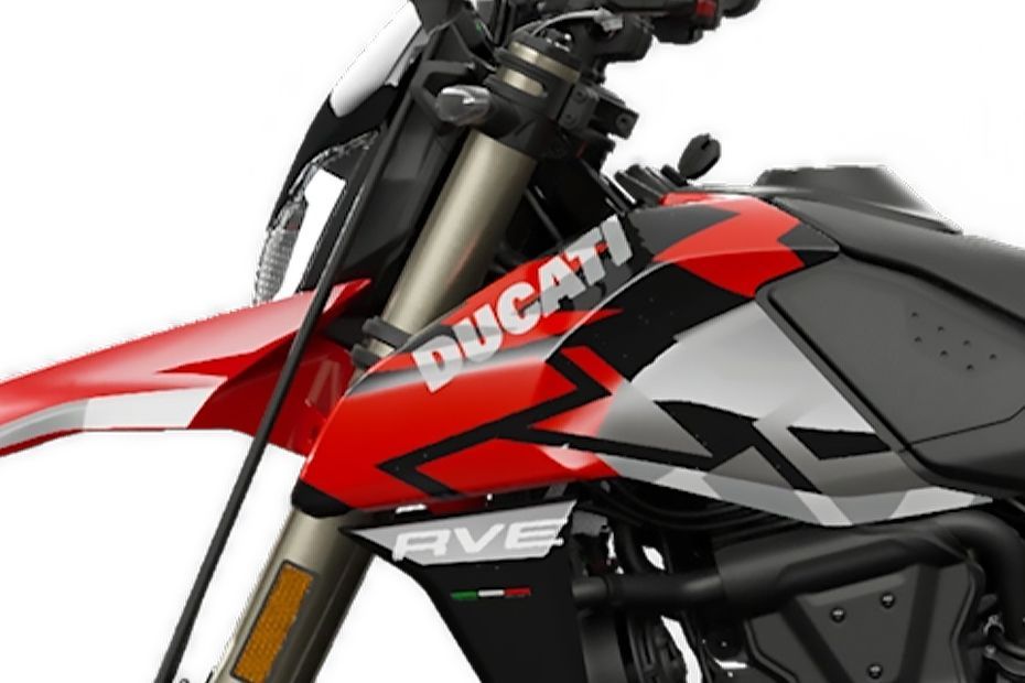 Brand Badge of Hypermotard 698 Mono