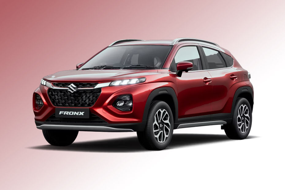 Maruti FRONX Opulent-Red colour