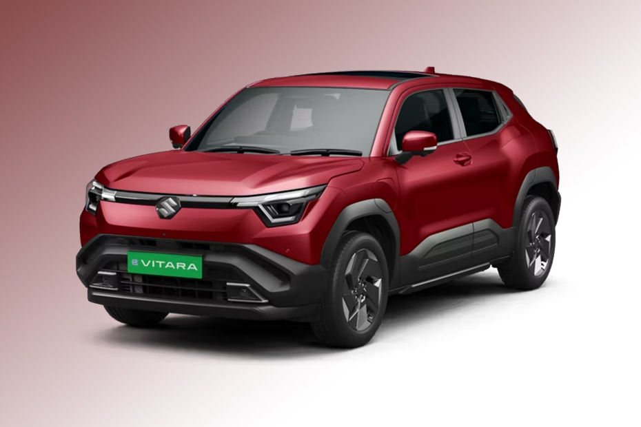 Maruti e Vitara Opulent-Red colour