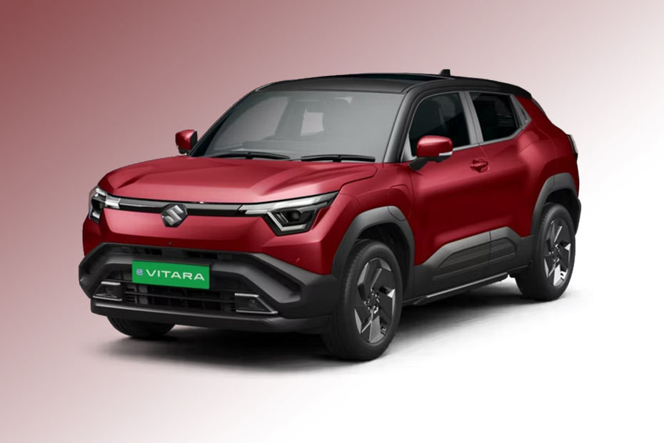 Maruti e Vitara Opulent-Red-with-Bluish-Black-Roof colour