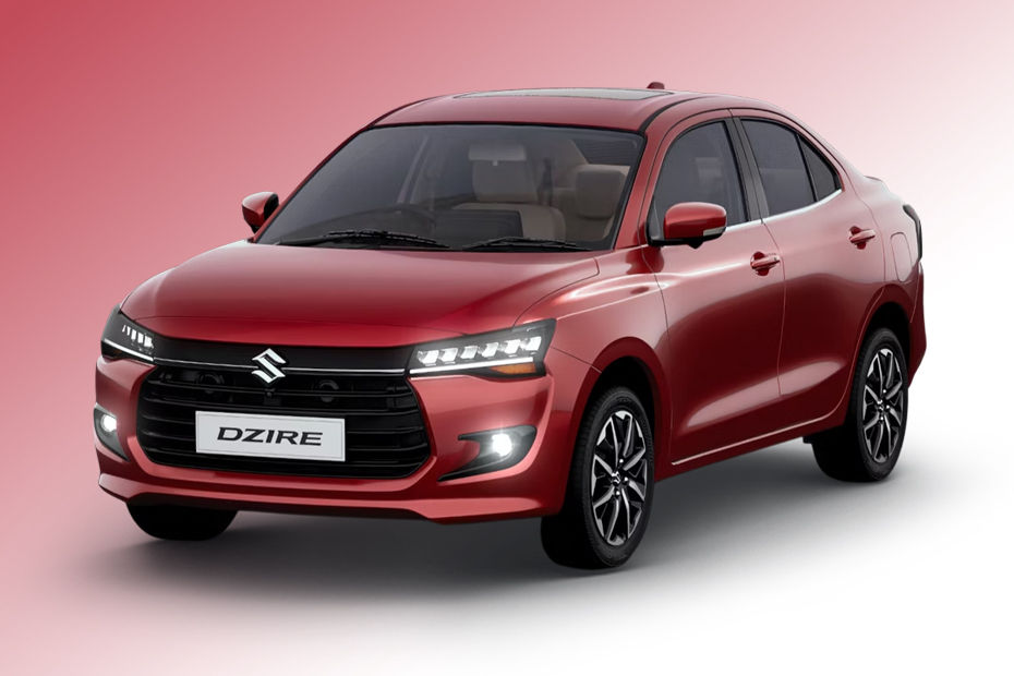 Maruti Dzire Gallant-Red colour