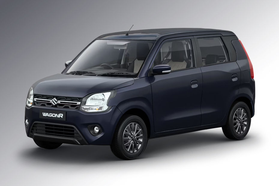Maruti Wagon R Pearl-Bluish-Black colour